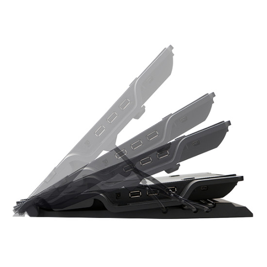 Охладител за лаптоп Zalman Notebook Cooler 17" Black ZM-NS2000