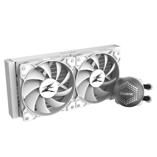 Водно охлаждане Zalman Water Cooling ALPHA 28 WHITE - Addressable RGB - LGA1700/AM5