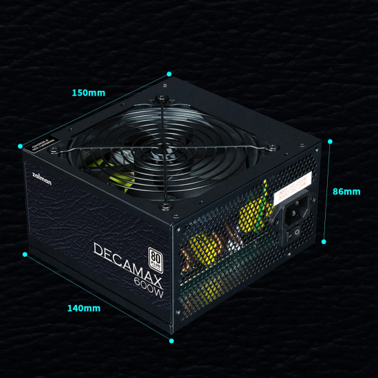 Захранване Zalman PSU DecaMax 600W 80+ ZM600-LX3