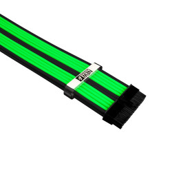 Комплект модинг кабели 1stPlayer Custom Modding Cable Kit Black/Green - ATX24P, EPS, PCI-e - BGE-001