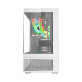 Кутия за компютър 1stPlayer Case ATX - MIKU Mi7-A White - Reversed fans included