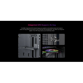 Кутия за компютър 1stPlayer Case ATX - PB8 Black - 3 x 120 mm A-RGB fans included, USB-C