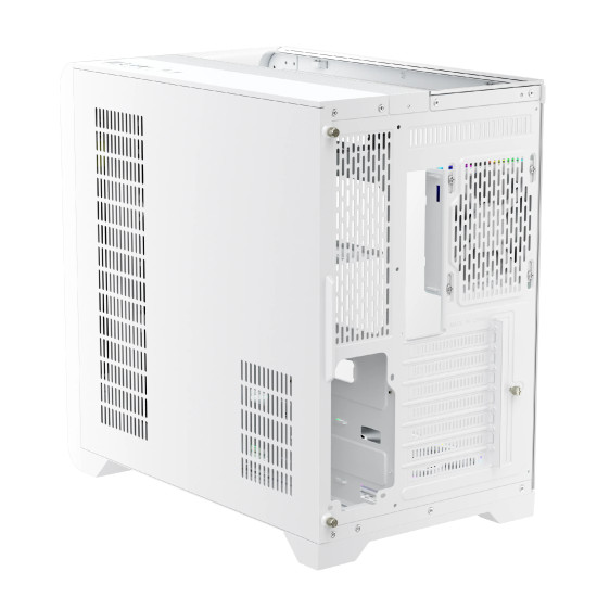 Кутия за компютър 1stPlayer Case ATX - RT7 White - LED display