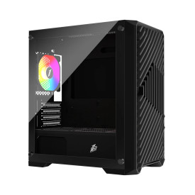 Кутия за компютър 1stPlayer Case mATX - TRILOBITE T5 Black