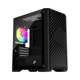 Кутия за компютър 1stPlayer Case mATX - TRILOBITE T5 Black