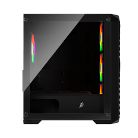 Кутия за компютър 1stPlayer Case mATX - TRILOBITE T5 Black