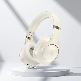Безжични слушалки Acefast Active Noise Canceling Wireless Headphones - H4 Beige