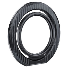 Магнитен ринг за телефон Acefast Mobile phone Magnetic ring holder - Aluminum - P1 Black
