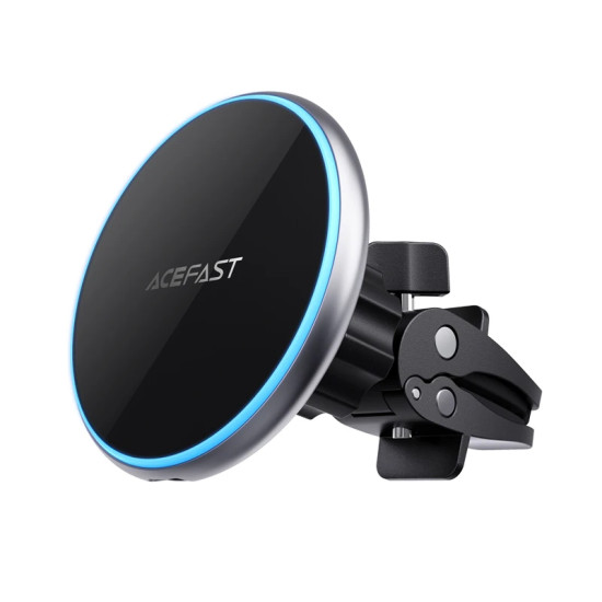 Стойка за телефон за кола Acefast Car phone holder - for Air vent, Wireless Magnetic Wireless Charging - D3 - Silver