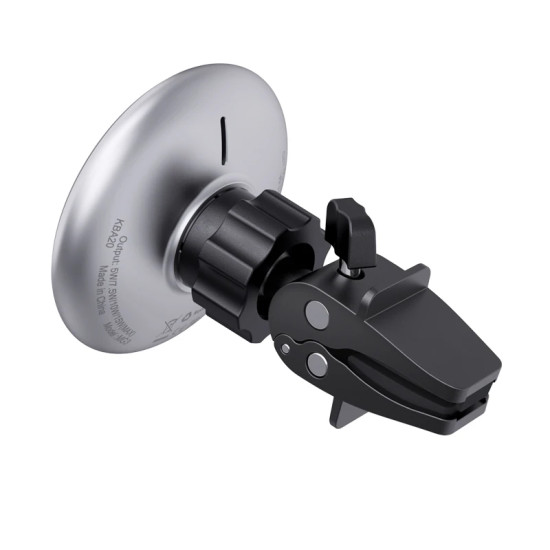 Стойка за телефон за кола Acefast Car phone holder - for Air vent, Wireless Magnetic Wireless Charging - D3 - Silver