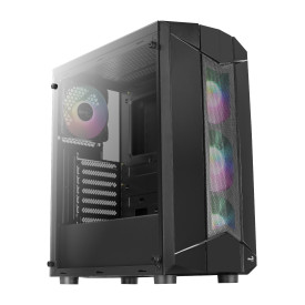 Кутия за компютър AeroCool Case ATX - Sentinel BG - 4 Fans, A-RGB, Tempered Glass - ACCM-PB16043.11