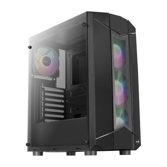 Кутия за компютър AeroCool Case ATX - Sentinel BG - 4 Fans, A-RGB, Tempered Glass - ACCM-PB16043.11