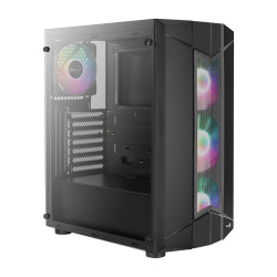 Кутия за компютър AeroCool Case ATX - Sentinel BG - 4 Fans, A-RGB, Tempered Glass - ACCM-PB16043.11