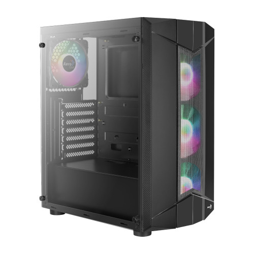 Кутия за компютър AeroCool Case ATX - Sentinel BG - 4 Fans, A-RGB, Tempered Glass - ACCM-PB16043.11