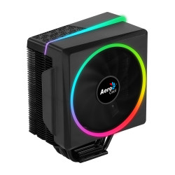 Охладител за процесор AeroCool CPU Cooler - Cylon 4 BLACK aRGB PWM - ACTC-CL30410.01