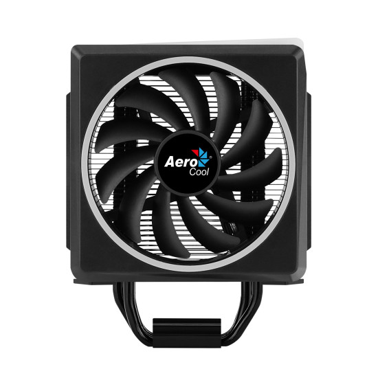 Охладител за процесор AeroCool CPU Cooler - Cylon 4 BLACK aRGB PWM - ACTC-CL30410.01