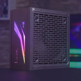 Захранване AeroCool PSU 650W - 80+ Bronze, Semi-Modular LUX RGB 650M - ACPB-LM65AEC.11