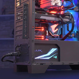 Захранване AeroCool PSU 650W - 80+ Bronze, Semi-Modular LUX RGB 650M - ACPB-LM65AEC.11