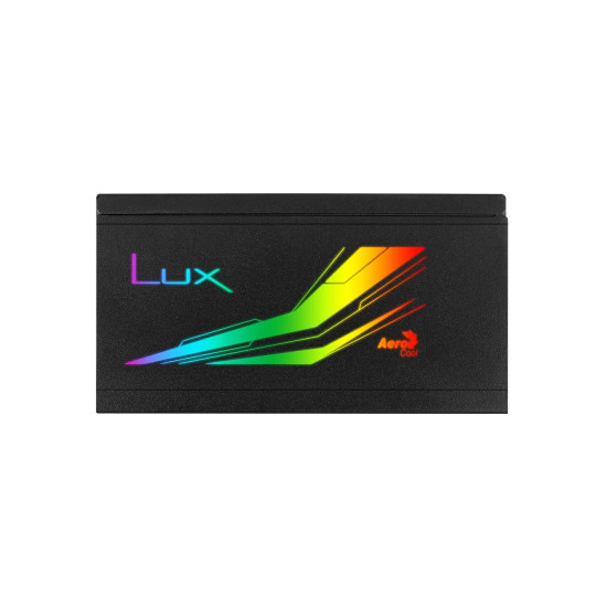Захранване AeroCool PSU 650W - 80+ Bronze, Semi-Modular LUX RGB 650M - ACPB-LM65AEC.11