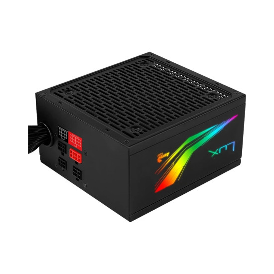 Захранване AeroCool PSU 650W - 80+ Bronze, Semi-Modular LUX RGB 650M - ACPB-LM65AEC.11