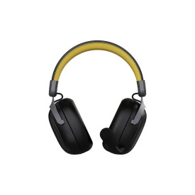 Безжични слушалки Ajazz Wireless Gaming Headphones - AHM08 MAX Black, Gray, Yellow - Bluetooth , 2.4G