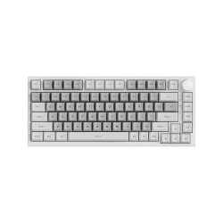 Клавиатура Ajazz Gaming Mechanical Keyboard AK820 - Mille feuille Yellow Switches [Linear] (English US), White Gray, White Light
