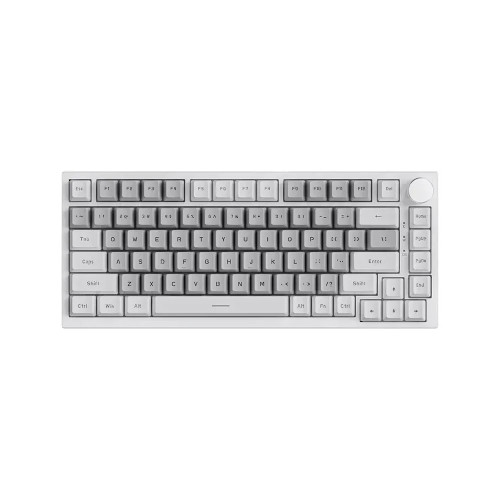 Клавиатура Ajazz Gaming Mechanical Keyboard AK820 - Mille feuille Yellow Switches [Linear] (English US), White Gray, White Light