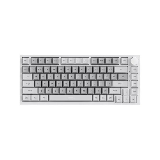 Клавиатура Ajazz Gaming Mechanical Keyboard AK820 - Mille feuille Yellow Switches [Linear] (English US), White Gray, White Light