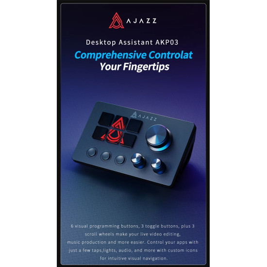 Стрийминг хъб Ajazz Streaming HUB AKP03E Black
