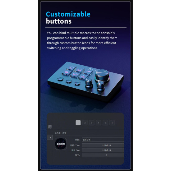 Стрийминг хъб Ajazz Streaming HUB AKP03E Black
