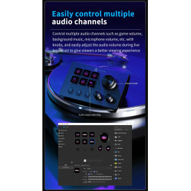 Стрийминг хъб Ajazz Streaming HUB AKP03E Black