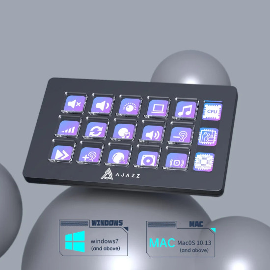 Стрийминг хъб Ajazz Streaming HUB AKP153E Black