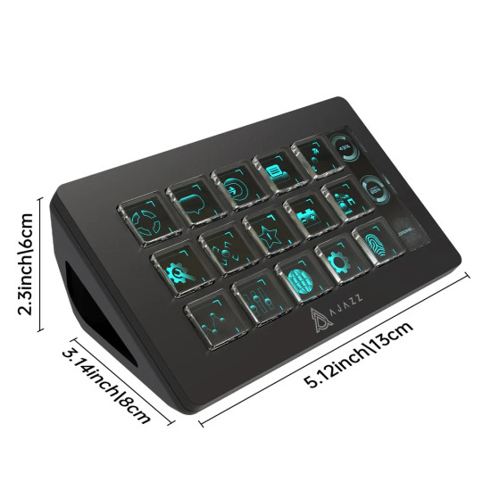 Стрийминг хъб Ajazz Streaming HUB AKP153E Black
