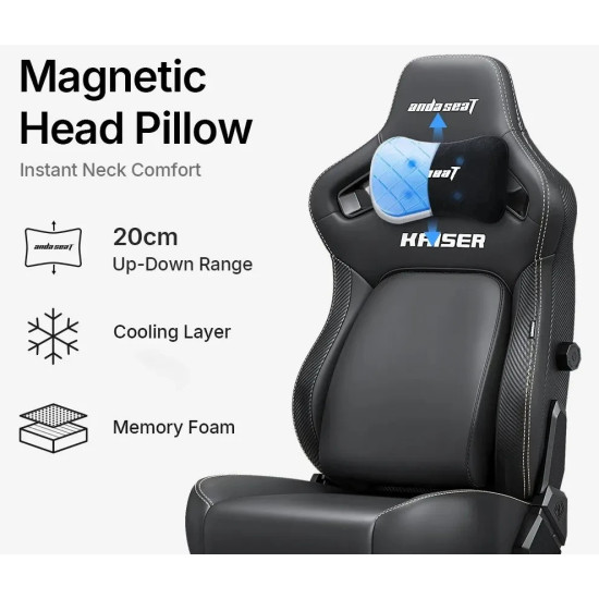 Геймърски стол Anda Seat Gaming Chair Kaiser 4 V2 - Fabric Dark Grey