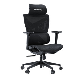Геймърски стол Anda Seat Gaming Chair X-Air Mega - XL Black Mesh
