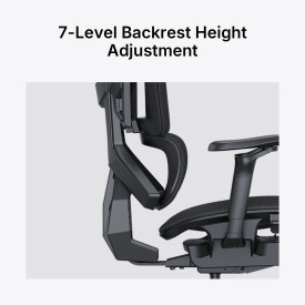 Геймърски стол Anda Seat Gaming Chair X-Air Mega - XL Black Mesh