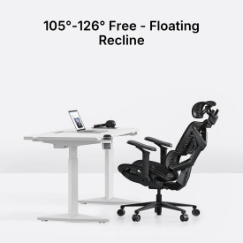 Геймърски стол Anda Seat Gaming Chair X-Air Mega - XL Black Mesh