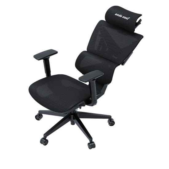 Геймърски стол Anda Seat Gaming Chair X-Air Mega - XL Black Mesh