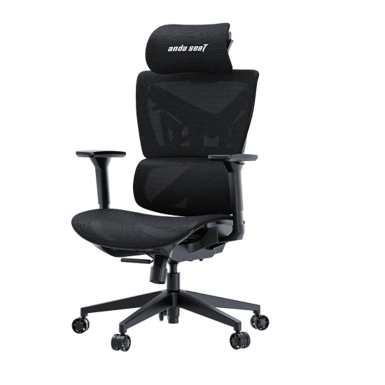 Геймърски стол Anda Seat Gaming Chair X-Air Mega - XL Black Mesh