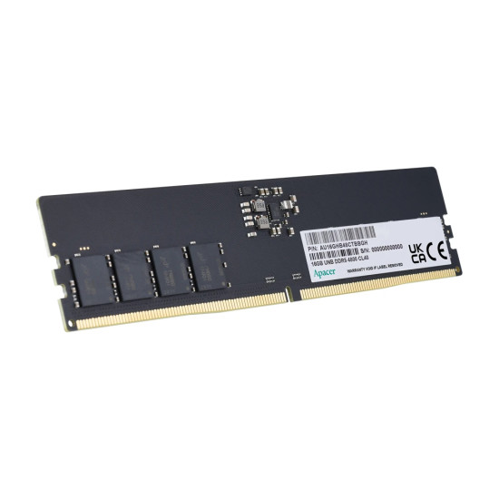 RAM памет Apacer 8GB DDR5 DIMM 4800-40 1024x16 - FL.08G2A.RTH