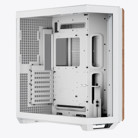 Кутия за компютър APNX Case ATX - V1-W - Wood, White