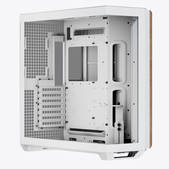 Кутия за компютър APNX Case ATX - V1-W - Wood, White