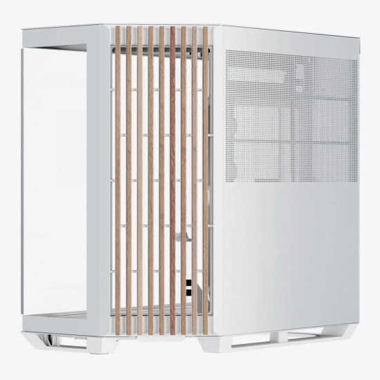 Кутия за компютър APNX Case ATX - V1-W - Wood, White
