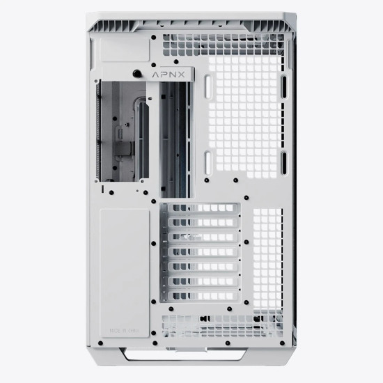 Кутия за компютър APNX Case ATX - V1-W - Wood, White