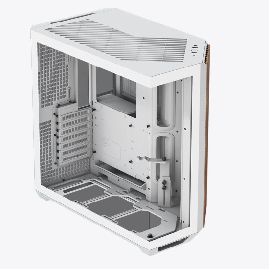 Кутия за компютър APNX Case ATX - V1-W - Wood, White