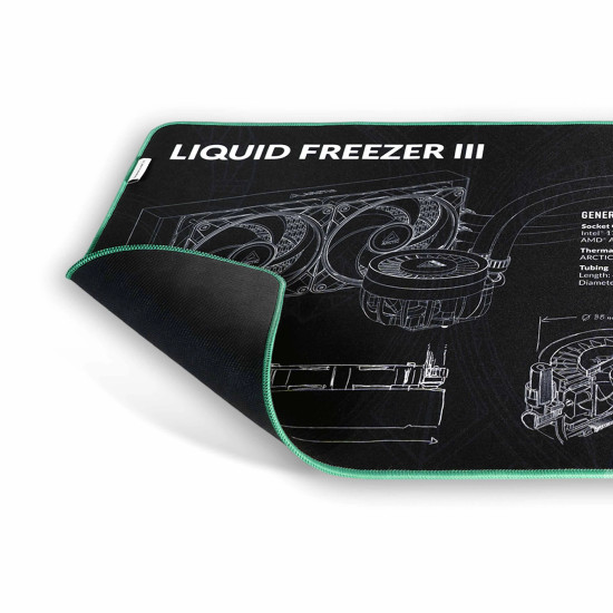 Подложка за мишка Arctic, Gaming Mousepad, Liquid Freezer III Design