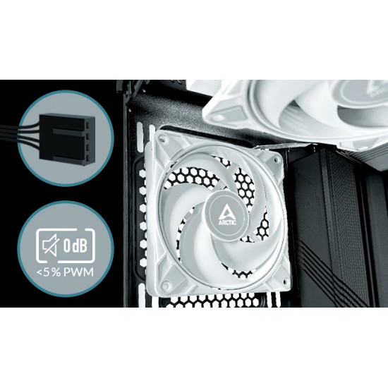 Вентилатор Arctic Fan 120mm P12 Max (White) - 200-3300rpm