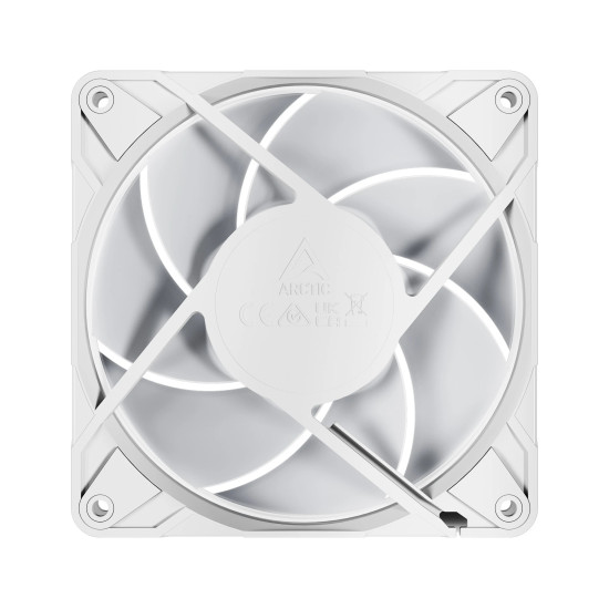 Вентилатор Arctic P12 Pro A-RGB, 120 мм, 3000 RPM, 77 CFM, 25 dBA, 4 Pin PWM, RGB LED, White