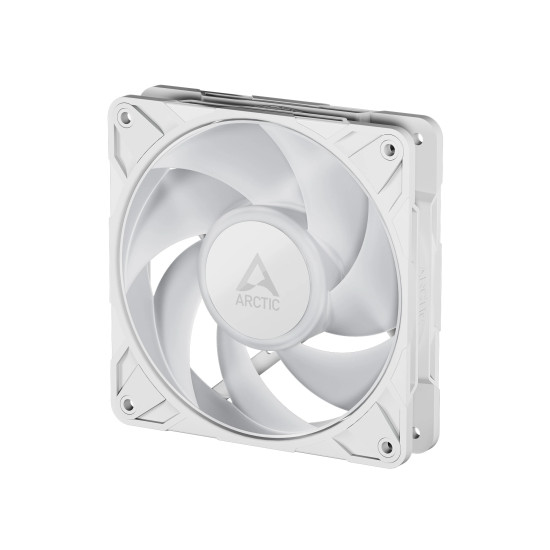 Вентилатор Arctic P12 Pro A-RGB, 120 мм, 3000 RPM, 77 CFM, 25 dBA, 4 Pin PWM, RGB LED, White