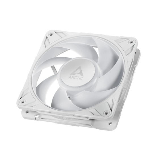 Вентилатор Arctic P12 Pro A-RGB, 120 мм, 3000 RPM, 77 CFM, 25 dBA, 4 Pin PWM, RGB LED, White